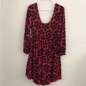 Free People Flower baby doll dress